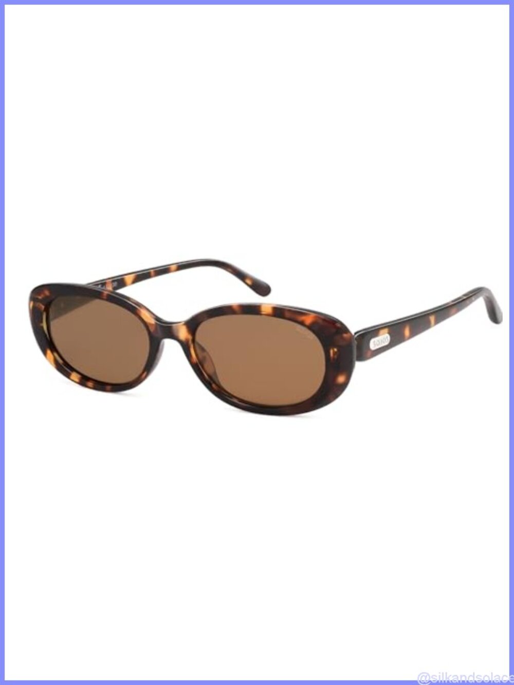 Retro Oval Polarized Sunglasses UV400 TAC Full Frame Unisex